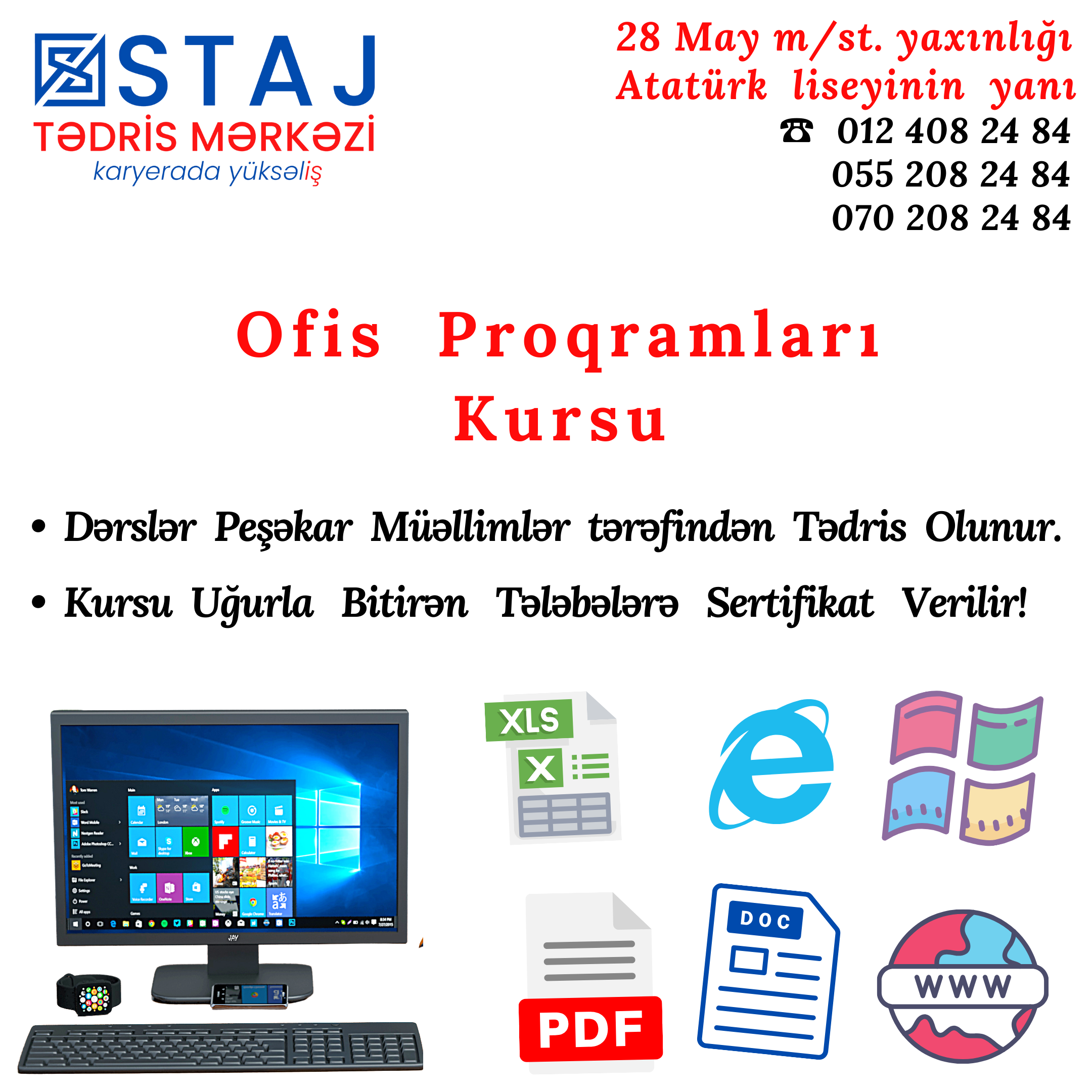 Ofis Proqramları Kursu