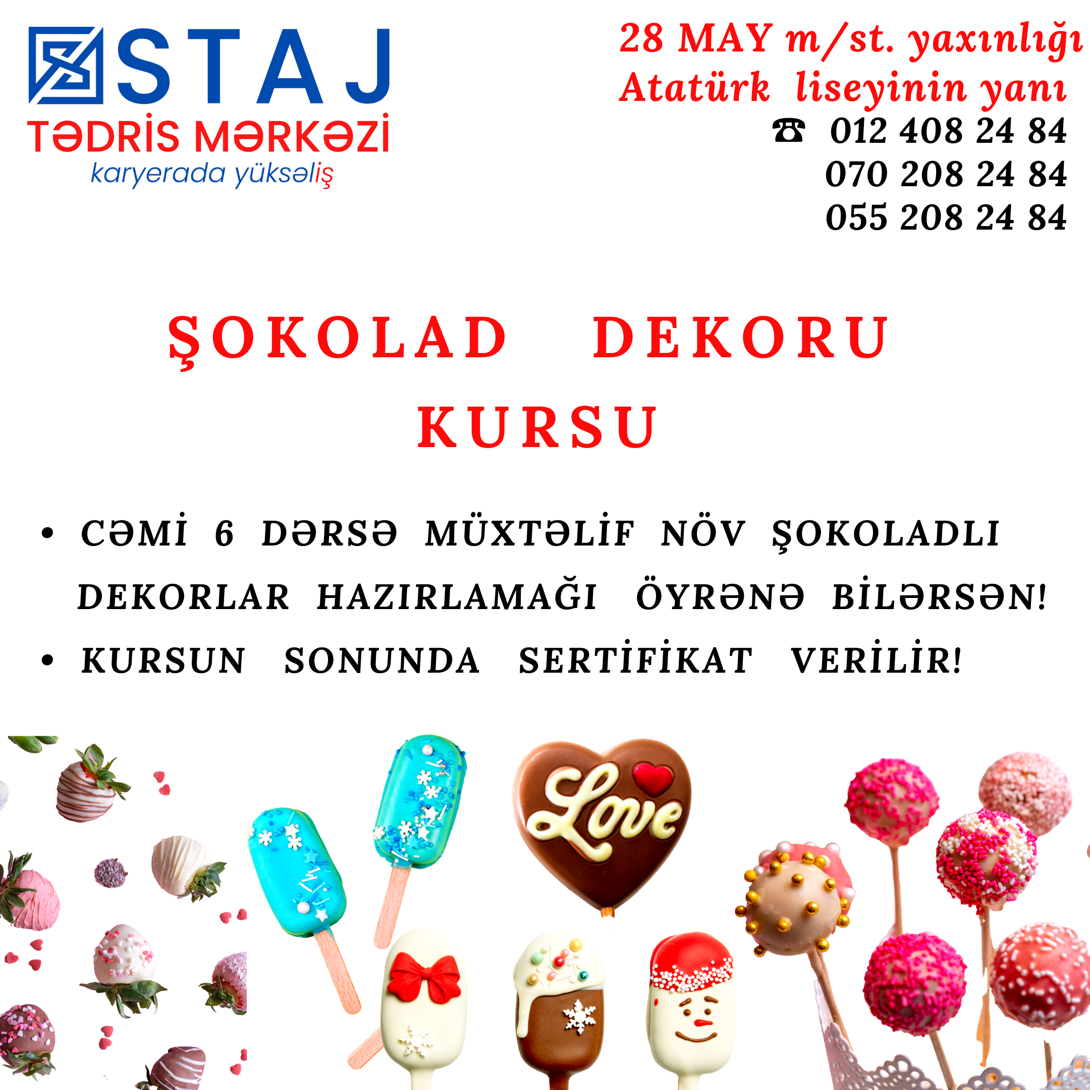 Şokolad Dekor Kursu