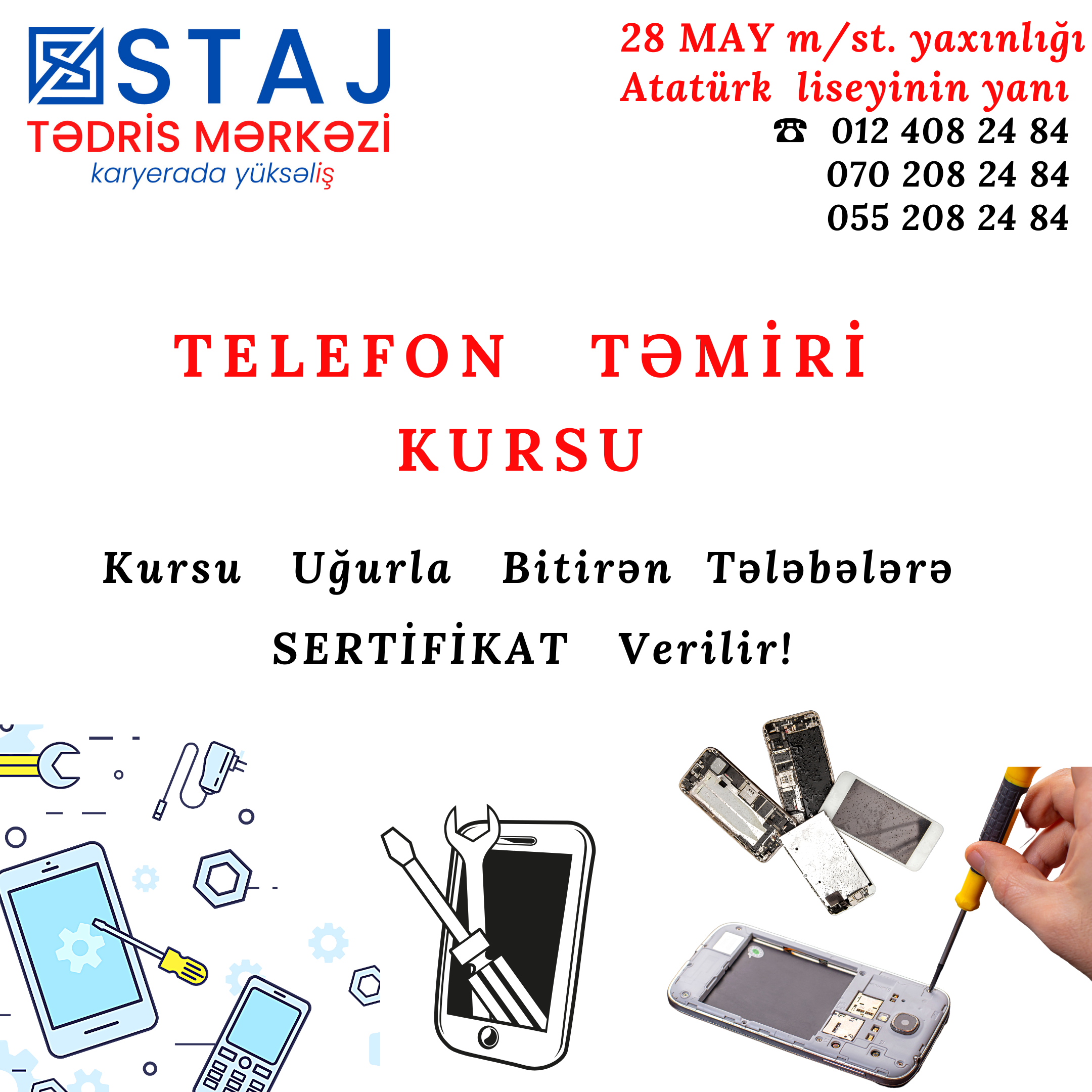 Telefon Təmiri Kursu
